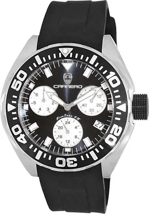 Torino Carrero Freezone-Ch Black Dial Mens Watch C1BK8824-BK