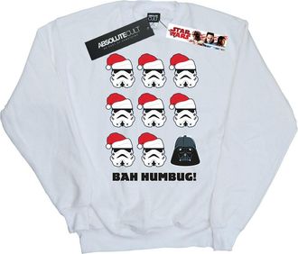 Star Wars Heren Kerstmis Humbug Sweatshirt (Wit)