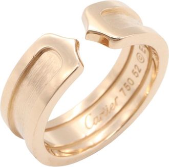 Cartier Gold Pink Gold (18K) Band Ring (Pre-Owned)