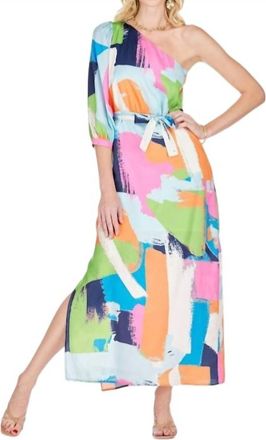 Jade Yoga One Shoulder Maxi Dress