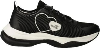 Love Moschino Sneakers, female, Black, Size: 10 US Womens Fashion Shoes