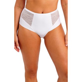 Fantasie Illusion High Waist Briefs in White at Nordstrom, Size X-Large