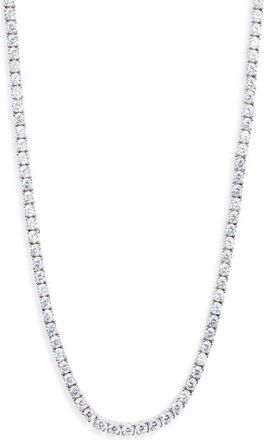 The M Jewelers NY The Tennis Necklace in Silver at Nordstrom