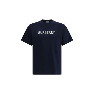 Burberry Blauw Katoenen T-Shirt