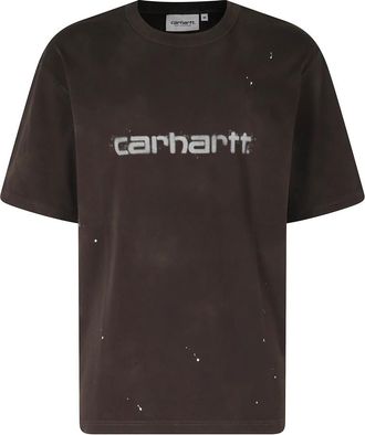 Carhartt Work in Progress S/S Painter T-Shirt - Heren - T-shirts - Bruin - L - Katoen - Tops