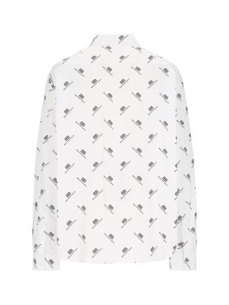 Balenciaga Mens Shirts White Cotton