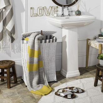 Safavieh Trotter Rattan Laundry Basket