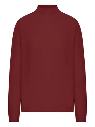 Max Mara high-neck sweater - women - Cashmere/Elastane/Polyamide - S - Red