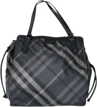Burberry Pre-owned Tote Bags, female, Black, Size: ONE SIZE Pre-owned Vintage Tote Bag