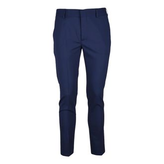 Daniele Alessandrini Suit Trousers, male, Blue, Size: 2XL Suit Trousers