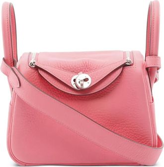 Herm&egrave;s Borsa tote Lindy mini 2024 - Rosa
