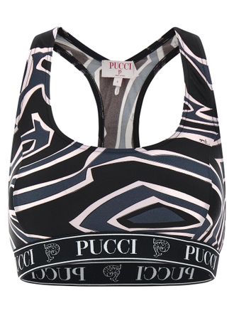 Emilio Pucci Womens Labirinto Sports Top