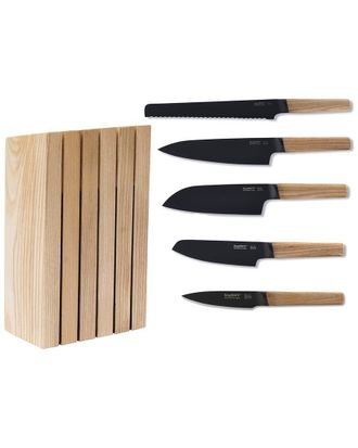 Berghoff Berghoff Ron 6Pc Natural Knife Block Set