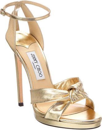 Jimmy Choo London Rosie 120 Leather Sandal