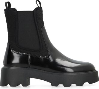 Tory Burch Boots - Dames - Chelseaboots - Zwart - 39 EU - Schoenen