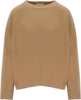 Max Mara Sibari Trui - Dames - Truien - Beige - Maat: M Wol