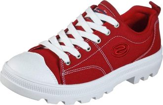 Skechers ROADIES TRUE ROOTS, Womens Low-Top Trainers, Red (Red Canvas/White Leather Trim Red), 5 UK (38 EU)