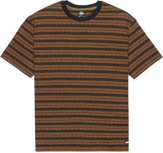 Quiksilver Okano Jacquard S/S Tee T-Shirt f&uuml;r Herren | braun