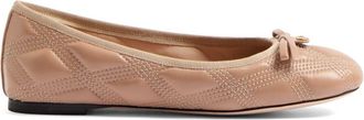 Valentino Garavani Quiltie 67 Leather Ballet Flats