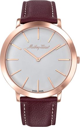 Mathey-Tissot Mens White dial Watch