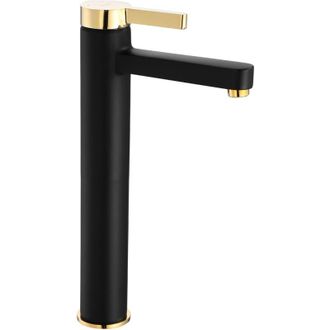 Rea Rea - Grifo De Lavabo Polo Negro Oro High