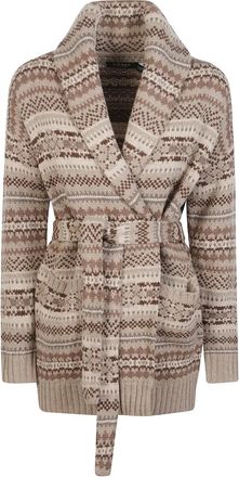 Lauren Ralph Lauren Cardigan a fantasia - Toni neutri