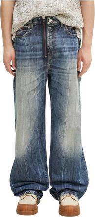 Martine Rose Casual Jean - Heren - Loose Fit Jeans - Blauw - S - Katoen - Jeans