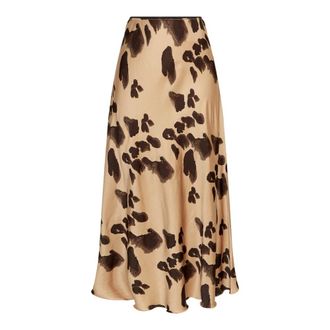 Moss Copenhagen Dames, Rokken, Bruin, Maat: XS