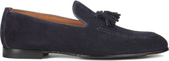 Doucal's Mocassini in pelle scamosciata - Blu