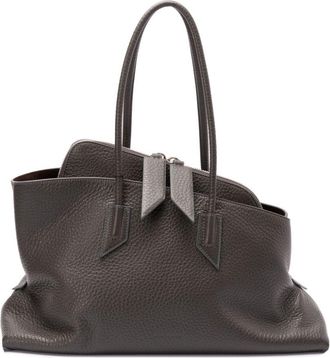 The Attico medium La Passeggiata tote bag - women - Calf Leather - OS - Grey