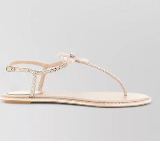 Rene Caovilla glass sandals