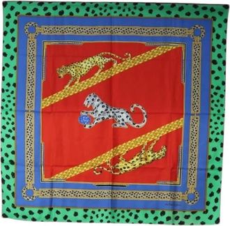 Cartier Pre-owned Vintage Scarf - Dames - Vintage Accessoires - Veelkleurig - ONE Size - Vintage