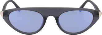 Calvin Klein Jeans Stijlvolle Ckj 20503S zonnebril voor de zomer - unisex - Zonnebrillen - Zwart - 51 MM - Accessoires