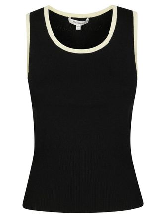 J.W.Anderson Ribbed Fitted Vest With Contrast Trim