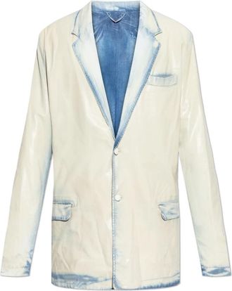 Diesel D-Nivale-Fsi Blazer - Heren - Blazers - Beige - L - Jassen
