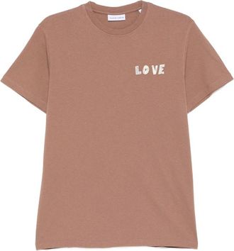 Maison Labiche Bainville Love Crew-neck T-shirt