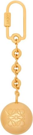 Loewe Gold Anagram Pebble Keyring