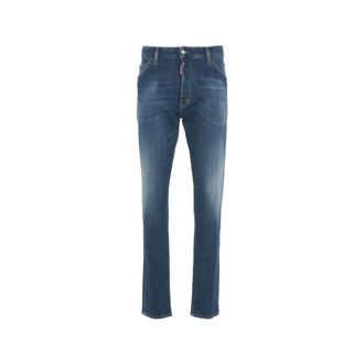 Dsquared2 Jeans, Heren, Blauw, S, Katoen, Slim Fit Jeans