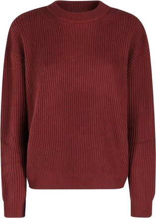Isabelle Blanche Sweater - Dames - Ronde hals truien - Rood - M - Truien & Vesten
