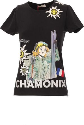 Braccialini Camiseta Chamonix - Tops - Mujer - Negro - ONE SIZE