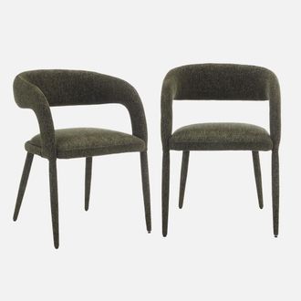Sweeek Sill&oacute;n Contempor&aacute;neo De Tela, Set De 2