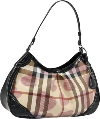 Burberry Pre-owned Shoulder Bags, female, Multicolor, Size: ONE SIZE Pre-owned Vintage Shoulder Bag