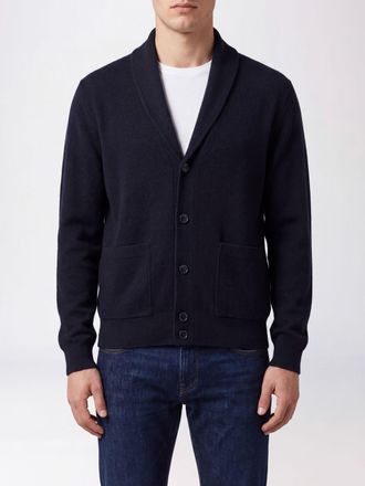 Brioni Cardigan in misto cashmere e lana con collo a scialle e tasche