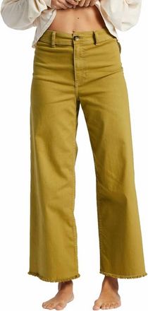 Billabong Free Fall High-Waist Pants In Kiwi
