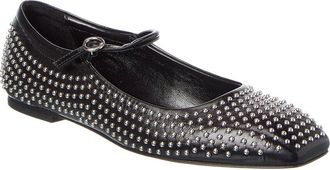 Aeyde Uma Mini Leather Flat