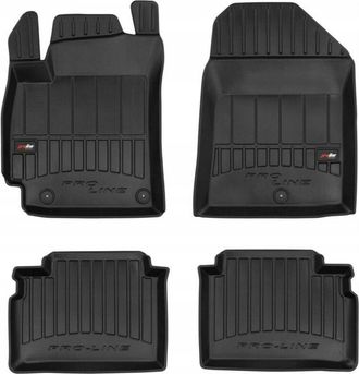 OEM Alfombras, Alfombras De Goma Para Puerta, Hyundai Elantra 6 Vi 2016-2020, Canaleta 3d