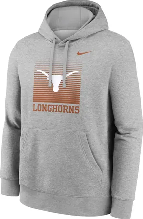 Nike Texas Primetime Nike Mens College Pullover Hoodie in Grey | NKDK06GTXE-JM7