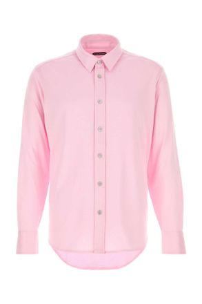 Tom Ford Pink Silk Blend Shirt