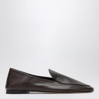 Dear Frances Mocassino Gio slip-on in nappa espresso