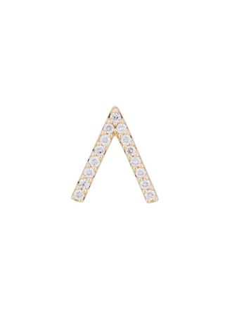 Alinka 18kt gold ALINKA ID diamond stud earring - Metallic